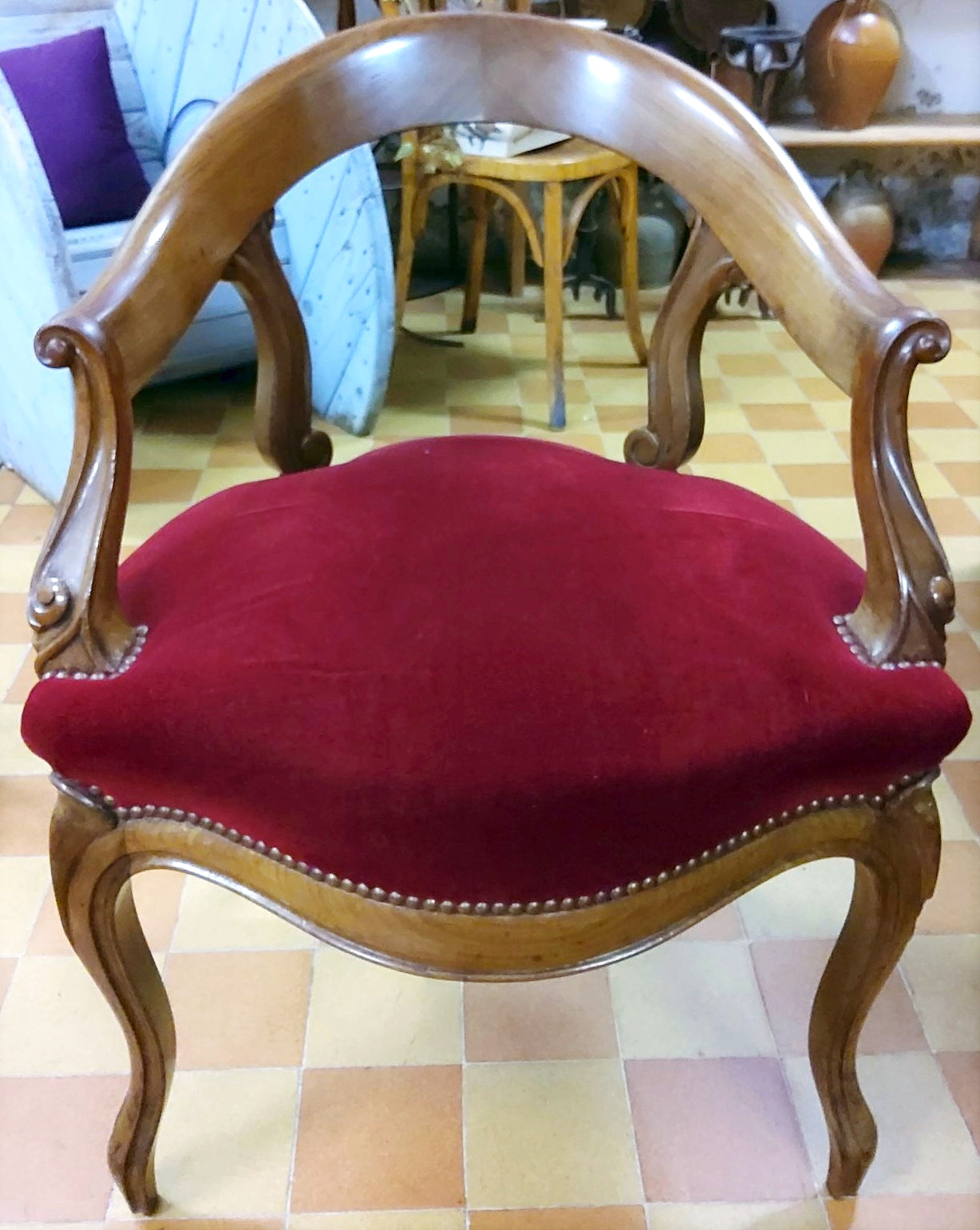 A French Louis XV Desk Armchair